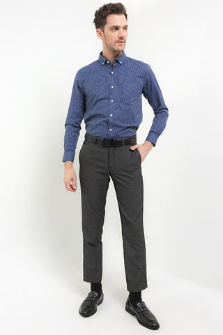 CDL Kemeja Lengan Panjang Slim Fit Pria I0155J02D