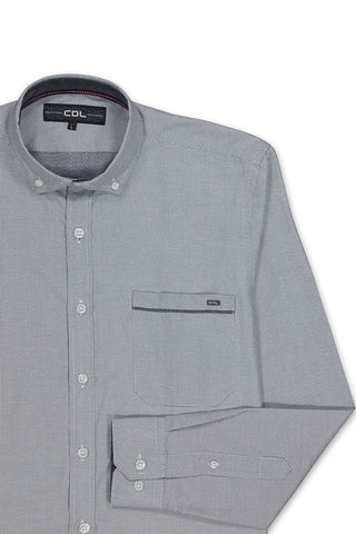 CDL Kemeja Lengan Panjang Slim Fit Pria I0162J03C