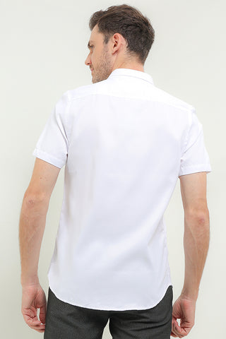 CDL Kemeja Lengan Pendek Slim Fit Pria I0209P08A