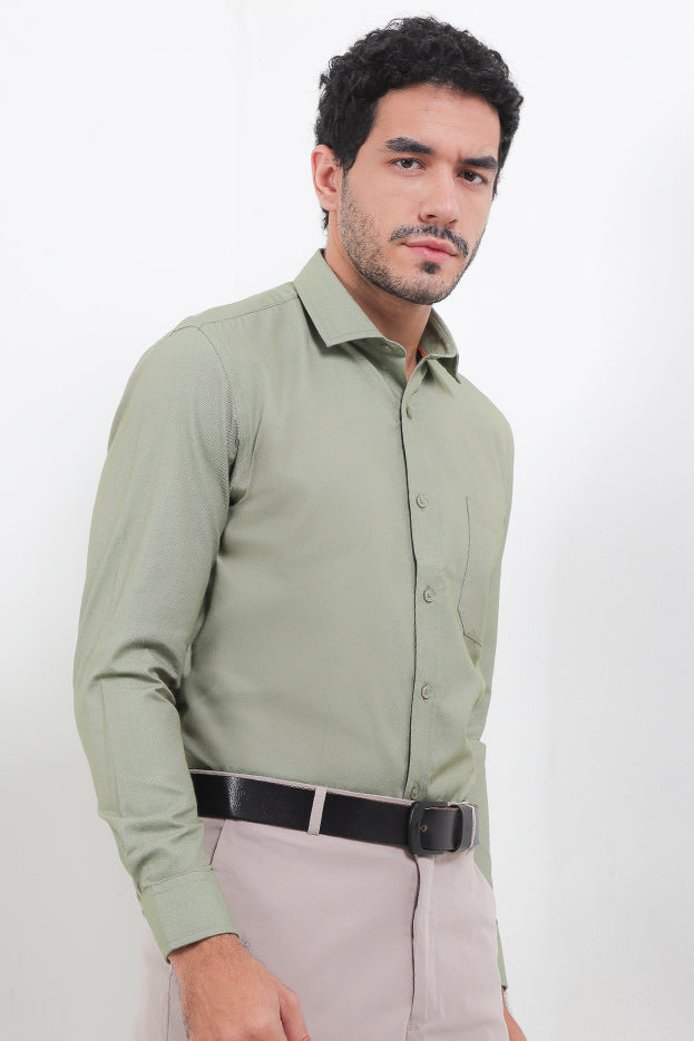 CDL Kemeja Lengan Panjang Slim Fit Pria I0265J06D