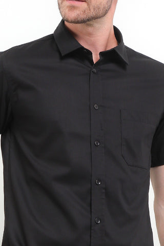CDL Kemeja Lengan Pendek Slim Fit Pria I0301P01A