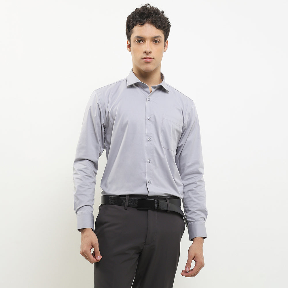 CDL Kemeja Lengan Panjang Slim Fit Pria I0315J04D