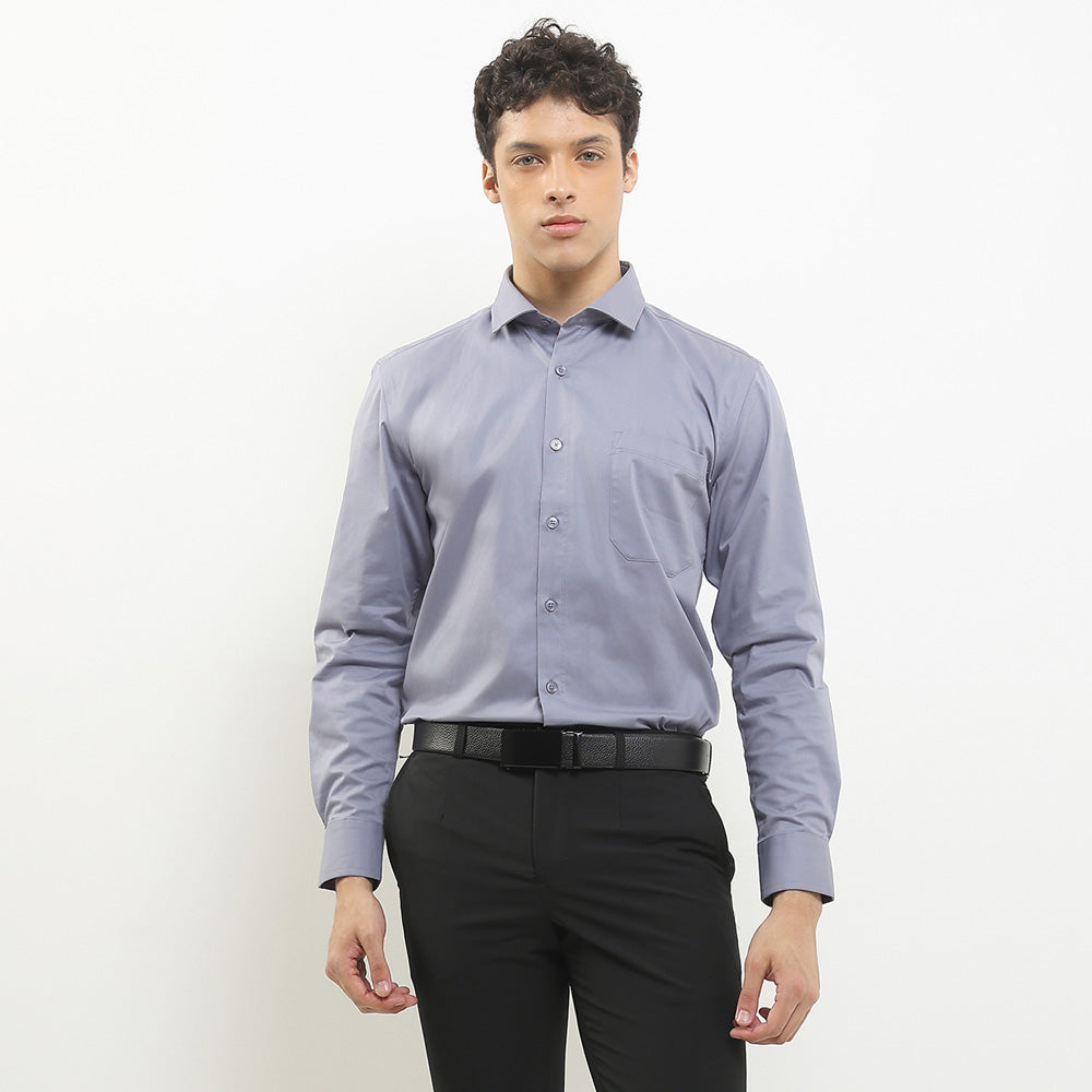 CDL Kemeja Lengan Panjang Slim Fit Pria I0317J04E
