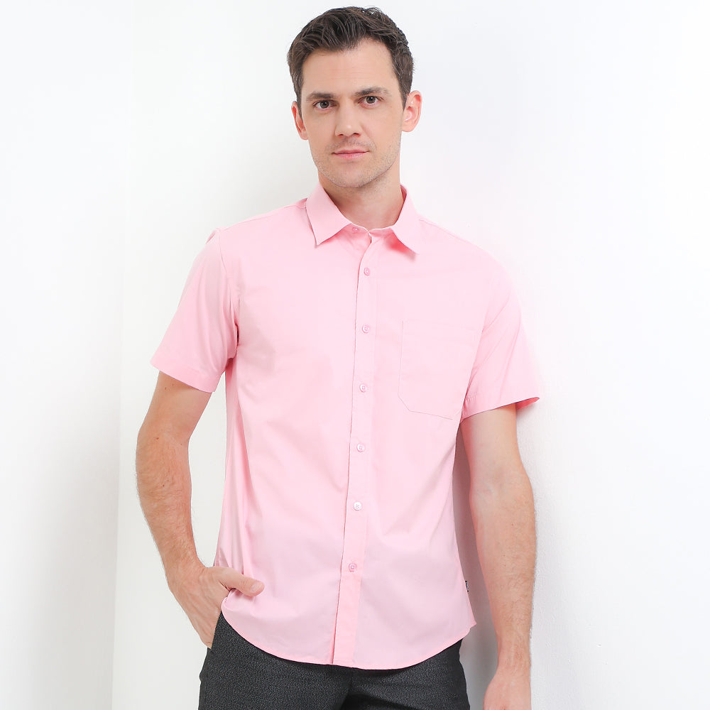 CDL Kemeja Lengan Pendek Slim Fit Pria I0319P11G