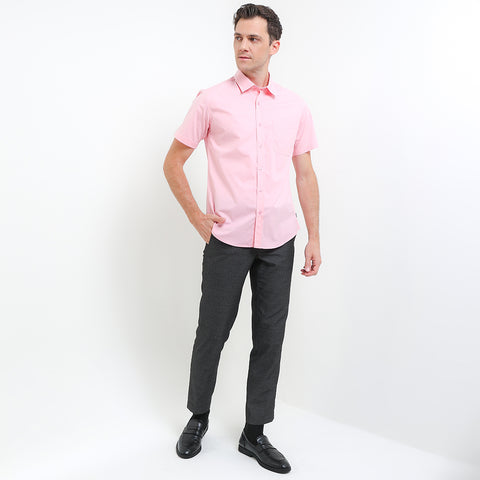 CDL Kemeja Lengan Pendek Slim Fit Pria I0319P11G
