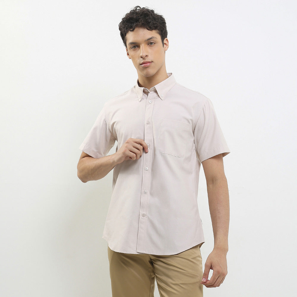 CDL Kemeja Lengan Pendek Slim Fit Pria I0327P05A