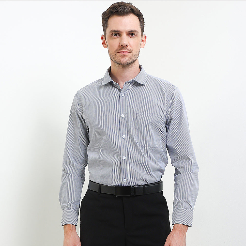 CDL Kemeja Lengan Panjang Slim Fit Pria I0334J04A