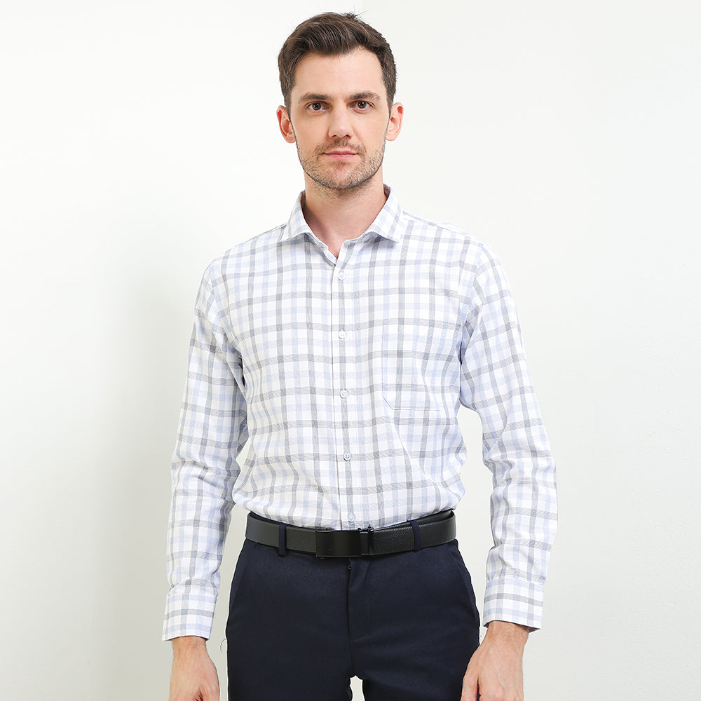 CDL Kemeja Lengan Panjang Slim Fit Pria I0338J02A