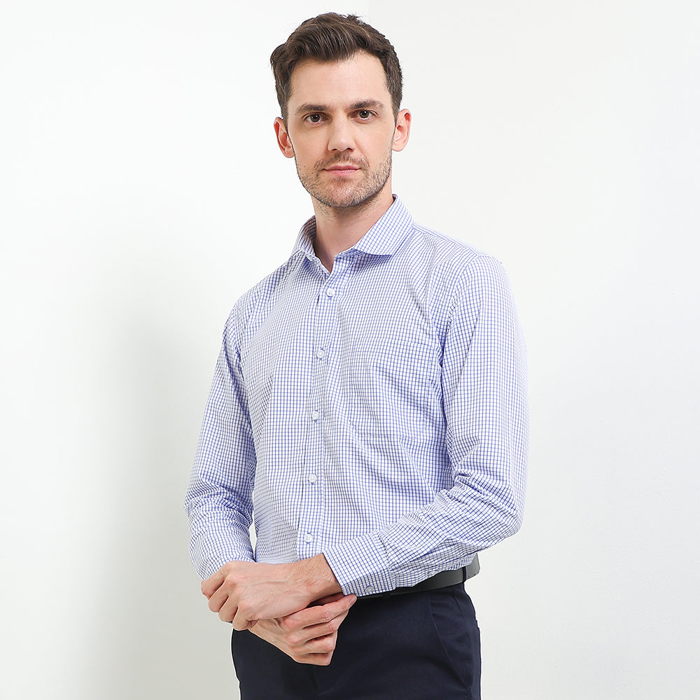 CDL Kemeja Lengan Panjang Slim Fit Pria I0342J02B