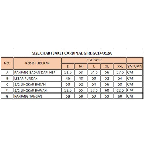 Cardinal Gorpcore Jaket Wanita G0174J12A
