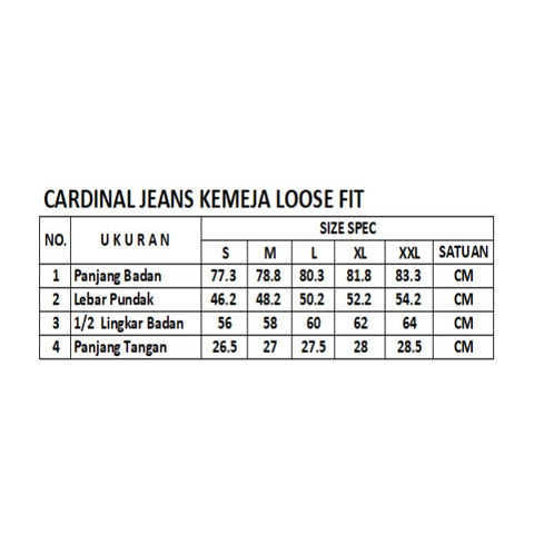 Cardinal Kemeja Lengan Pendek Loose Fit Pria C0008P12A