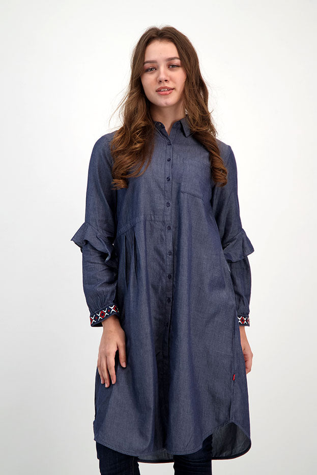Tunik Loose Fit Cardinal Girl L0039J02H
