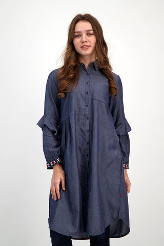 Tunik Loose Fit Cardinal Girl L0039J02H