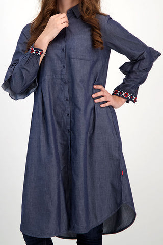 Tunik Loose Fit Cardinal Girl L0039J02H