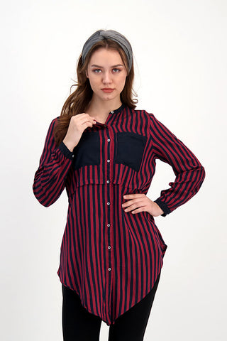 Tunik Loose Fit Cardinal Girl L0047J11D