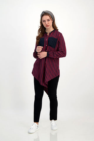 Tunik Loose Fit Cardinal Girl L0047J11D
