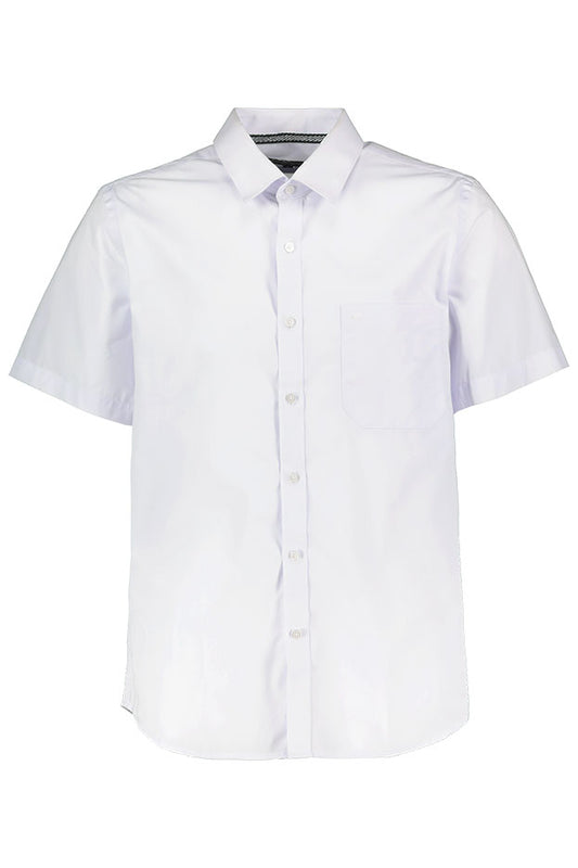 CARDINAL FORMAL SHORT SLEEVE SHIRT 14 (WHITE)