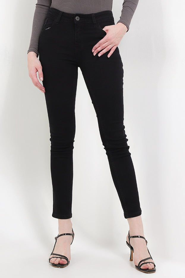 CDL Celana Panjang High Waist Skinny Wanita P0012B01A