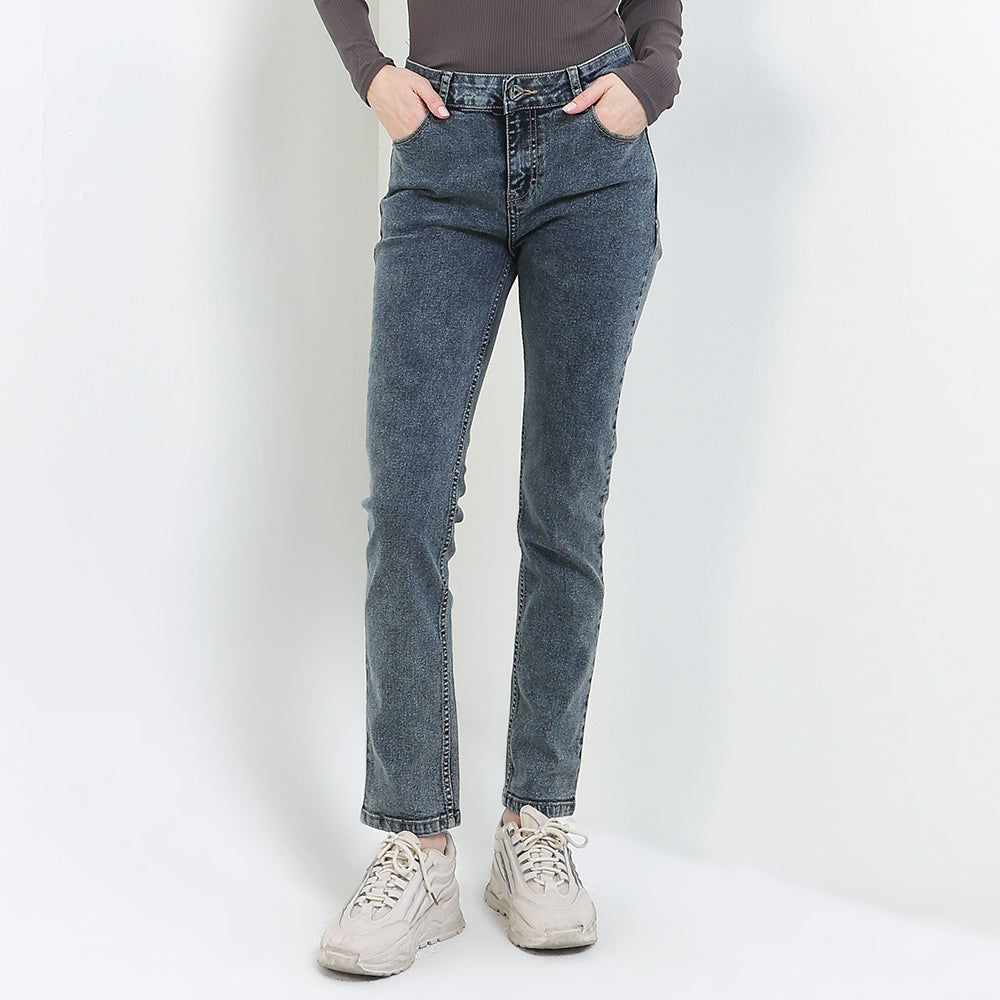 CDL Celana Panjang High Waist Skinny Wanita P0013B16B