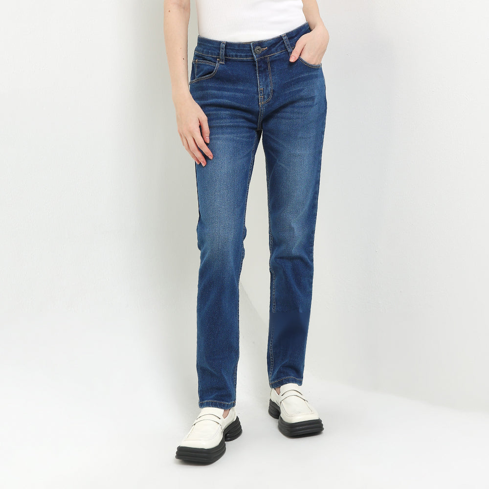 CDL Celana Panjang High Waist Skinny Wanita P0015B15C
