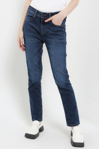 CDL Celana Panjang High Waist Skinny Wanita P0037B14C