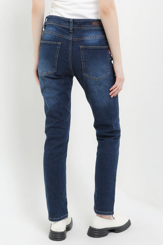 CDL Celana Panjang High Waist Skinny Wanita P0037B14C