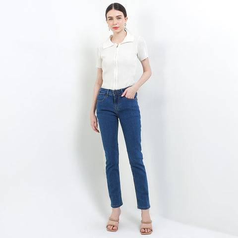 CDL Celana Panjang High Waist Skinny Wanita P0040B15A