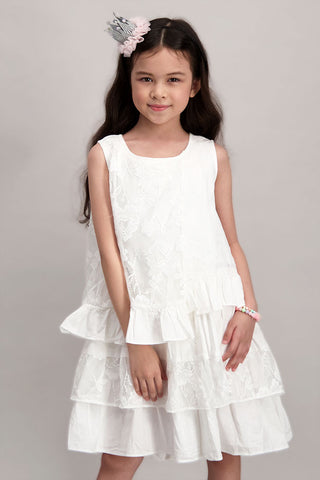 CARDINAL KIDS GIRL 8 DRESS  (PUTIH)