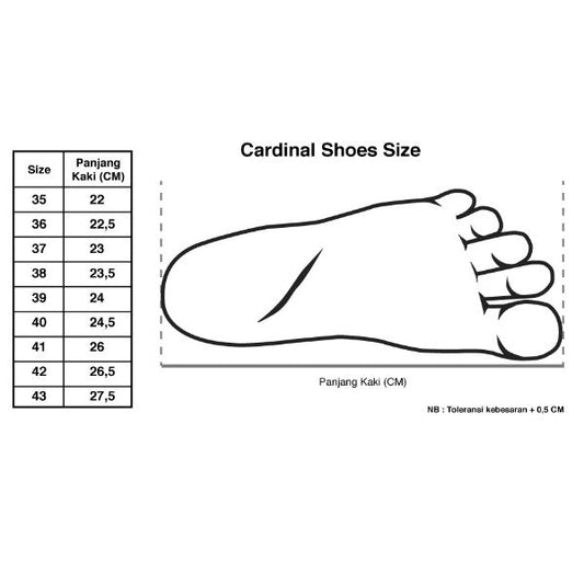 Cardinal Sepatu Sneakers Pria M1209T02A
