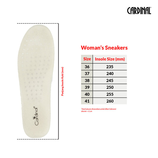 Sepatu Sneakers Wanita Cardinal W1444F11A