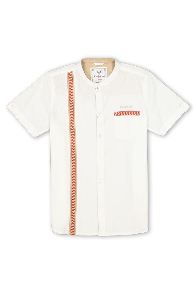 Kemeja Koko Lengan Pendek Cardinal Kids T0488OP08A