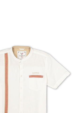 Kemeja Koko Lengan Pendek Cardinal Kids T0488OP08A