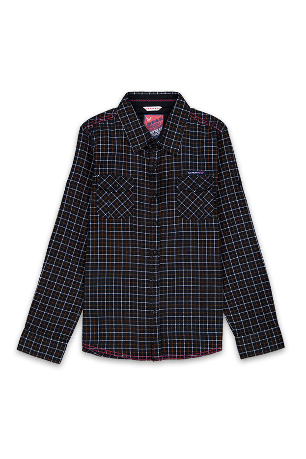 Cardinal Kids Kemeja Lengan Panjang Slim Fit T0790JN01C