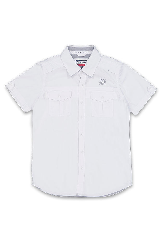 Cardinal Kids Kemeja Lengan Pendek Slim Fit T0836OP08A