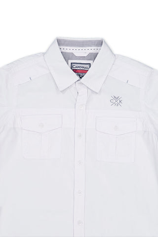 Cardinal Kids Kemeja Lengan Pendek Slim Fit T0836OP08A