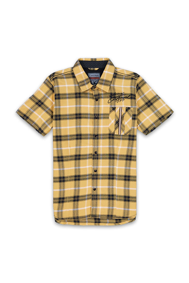 Cardinal Kids Kemeja Lengan Pendek Slim Fit T0851OP07D