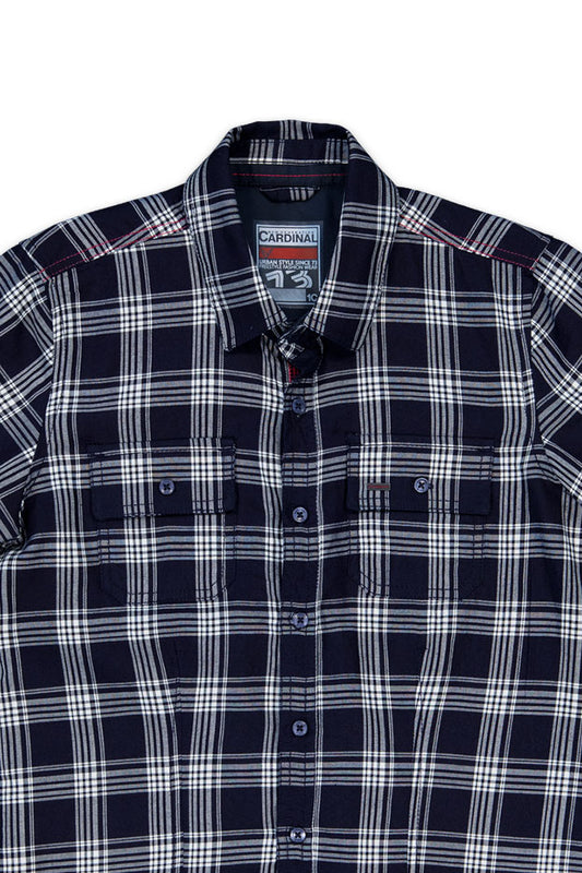Cardinal Kids Kemeja Lengan Pendek Slim Fit T1000OP02H
