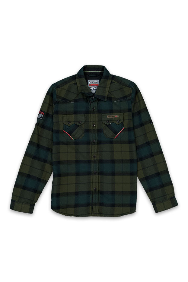 Cardinal Kids Kemeja Lengan Panjang Slim Fit T1001JN06C