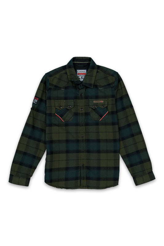 Cardinal Kids Kemeja Lengan Panjang Slim Fit T1001JN06C