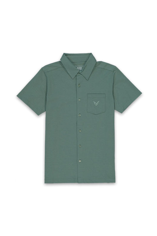 Cardinal Kids Kemeja Lengan Pendek Slim Fit T1037OP06A