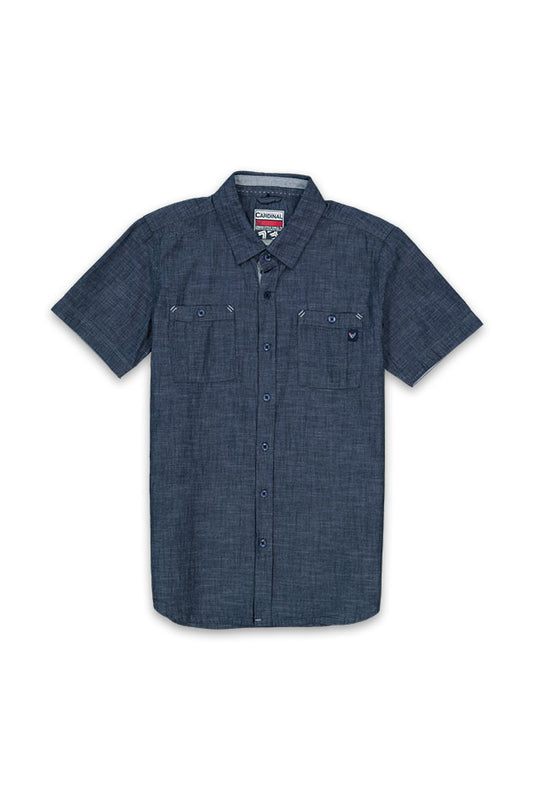 Cardinal Kids Kemeja Lengan Pendek Slim Fit T1043OP02H