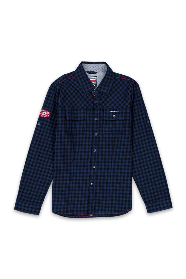 Cardinal Kids Kemeja Lengan Panjang Slim Fit T1047JN02H