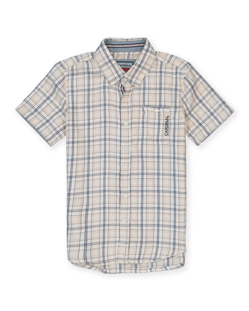 Cardinal Kids Kemeja Lengan Pendek Slim Fit T1055O03A