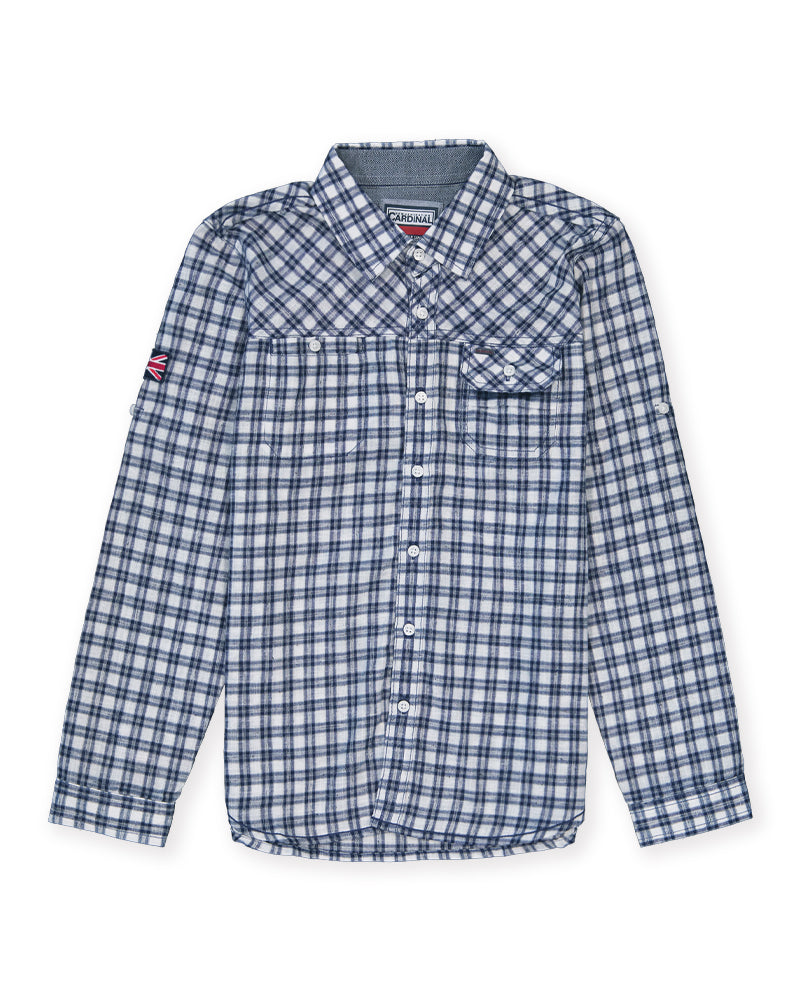Cardinal Kids Kemeja Lengan Panjang Slim Fit T1069J02H