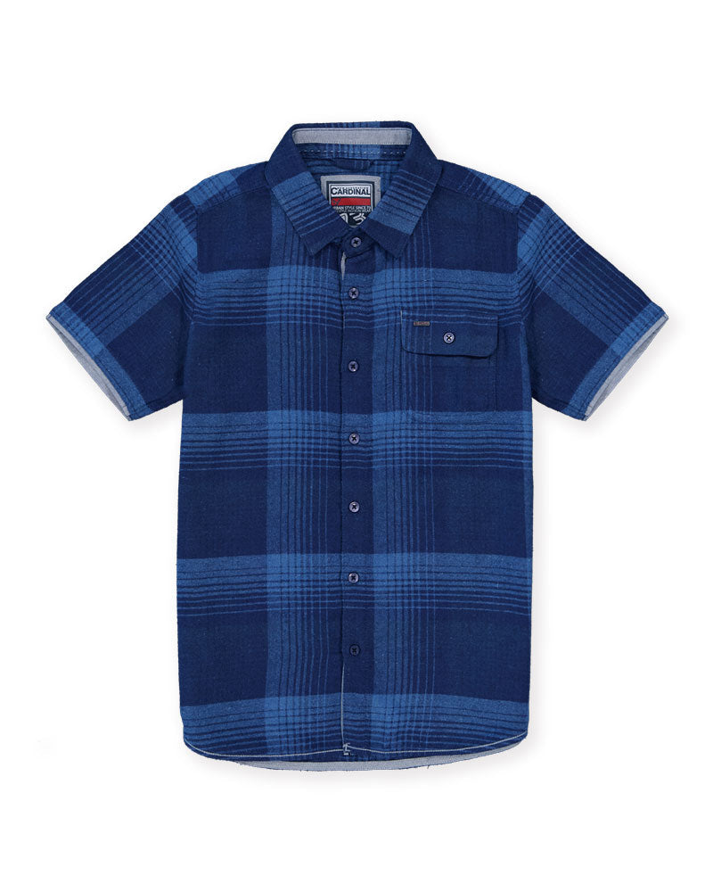 Cardinal Kids Kemeja Lengan Pendek Slim Fit T1071OP02A