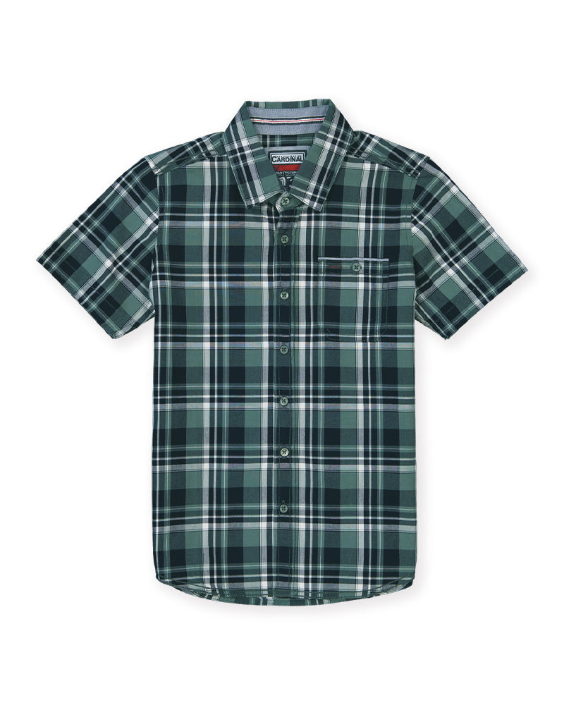 Cardinal Kids Kemeja Lengan Pendek Slim Fit T1077O06C