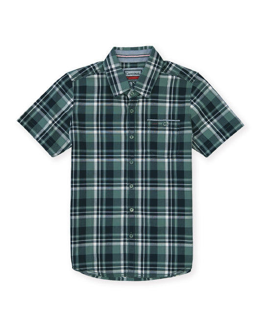 Cardinal Kids Kemeja Lengan Pendek Slim Fit T1077O06C