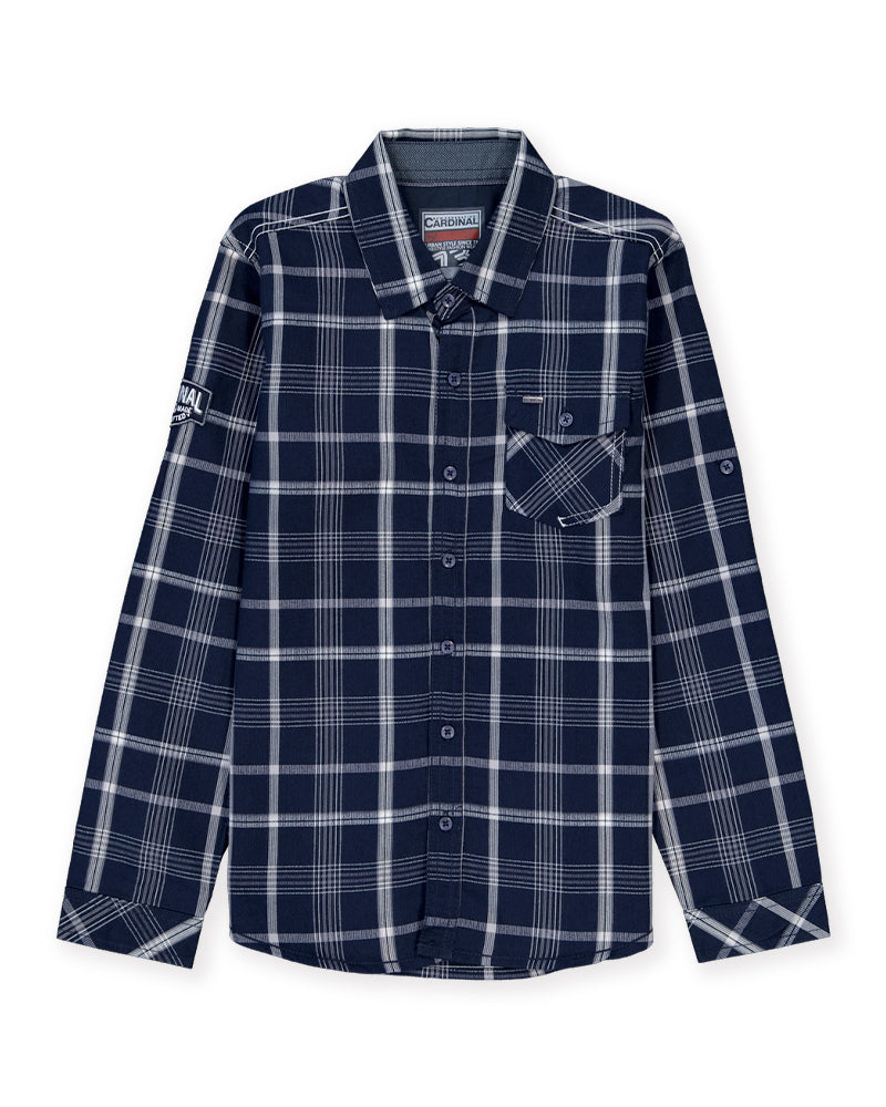 Cardinal Kids Kemeja Lengan Panjang Slim Fit T1084JN02H