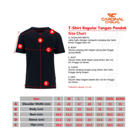 CARDINAL CASUAL POLO SHIRT 2 (ABU-ABU GELAP)