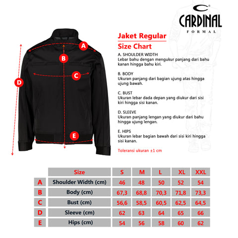 Cardinal Jaket Pria F0007J01C